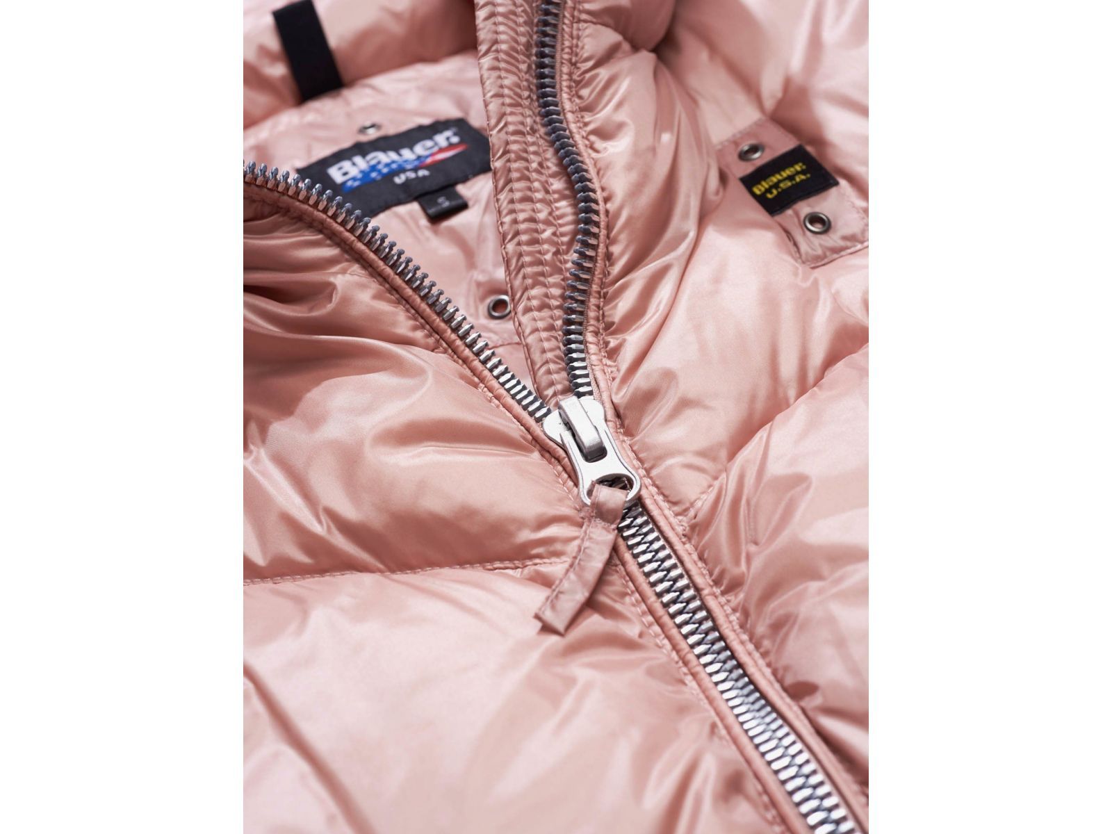 Пуховик женский Blauer NICOLE розовый