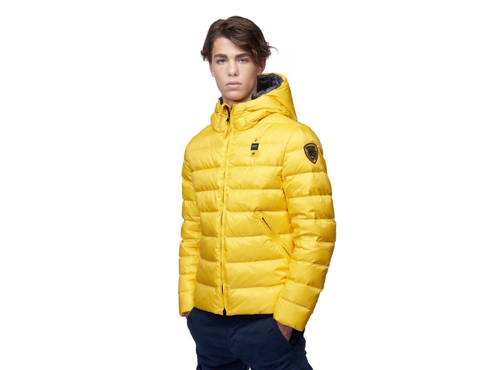 Пуховик Blauer RICCARDO желтый