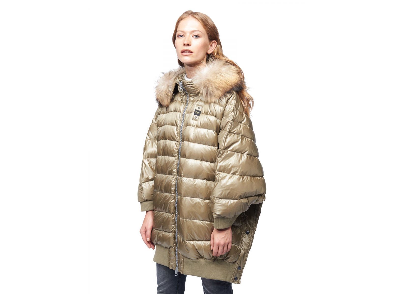 Пуховик женский Blauer VIOLA (бежевый)