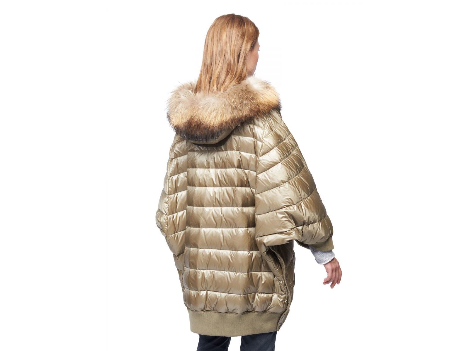 Пуховик женский Blauer VIOLA (бежевый)