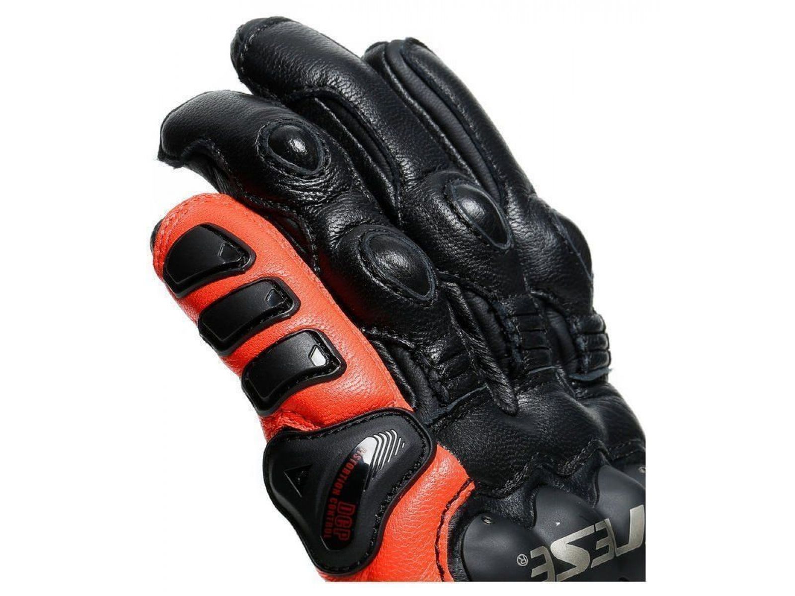 Мотоперчатки DAINESE 4 STROKE 2 Black Fluo Red