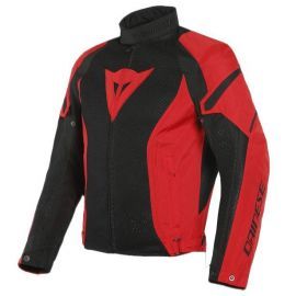 Мотокуртка Dainese Air Crono 2 Black/Lava-Red/Lava-Red