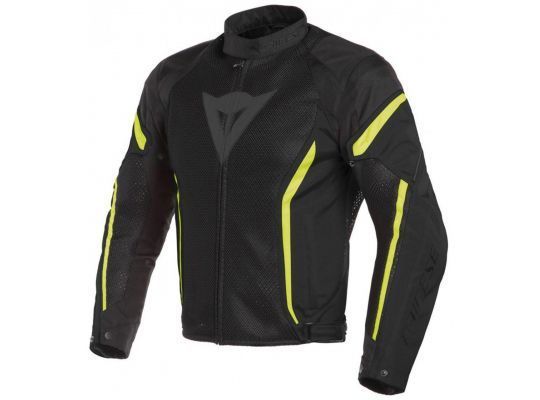 Мотокуртка Dainese Air Crono 2 Tex Black Fluo-Yellow