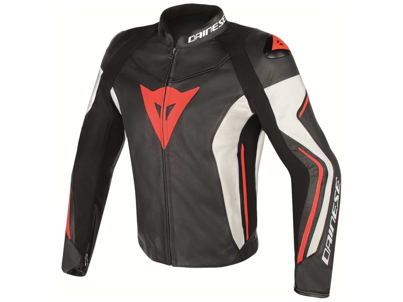 Мотокуртка Dainese Assen Black White Red