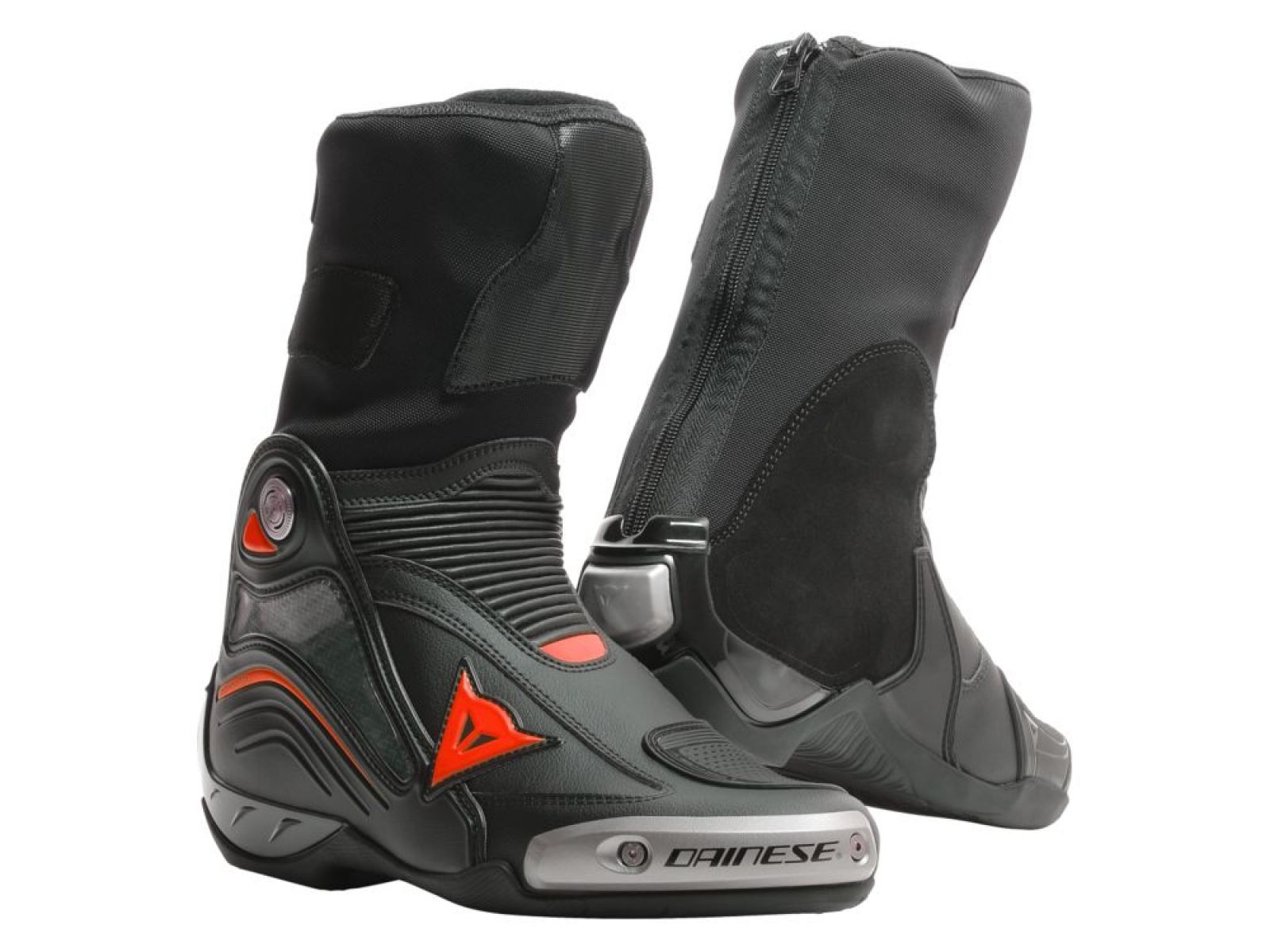 Ботинки DAINESE AXIAL D1 Black/Fluo Red