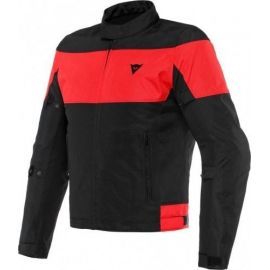 Мотокуртка DAINESE ELETTRICA AIR TEX Black/Black/Lava-Red