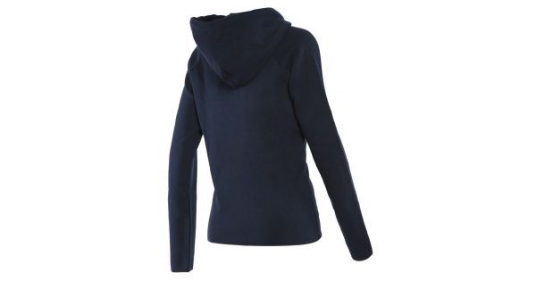 Dainese Paddock Lady Full Zip Hoodie Black Iris White 10690
