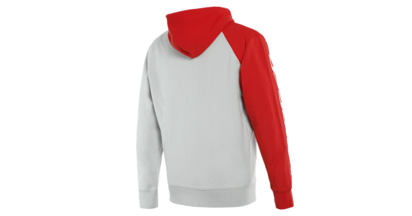 DAINESE RACING SERVICE FULL ZIP HOODIE Grey Red 9990