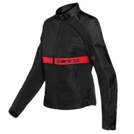 Мотокуртка DAINESE RIBELLE AIR LADY TEX Black/Lava-Red
