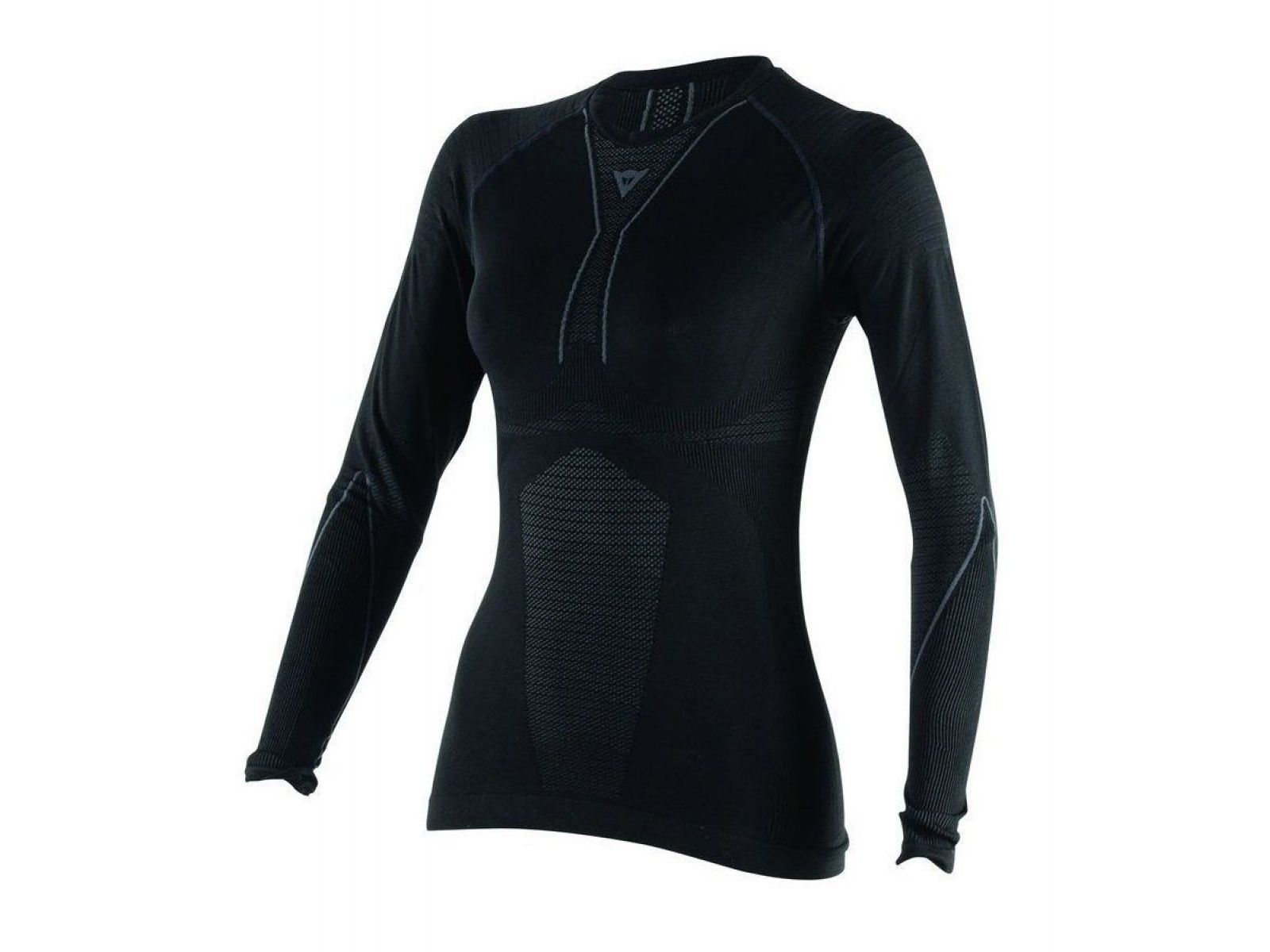Термофутболка женская Dainese D-Core Dry Tee LS Lady Black/Antracite