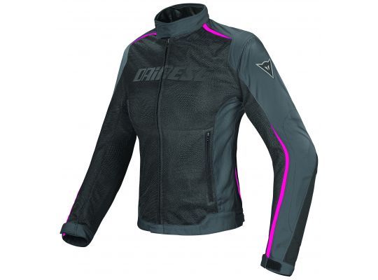 Мотокуртка женская Dainese Hydra Flux D-Dry Lady Black Grey Fuchsia