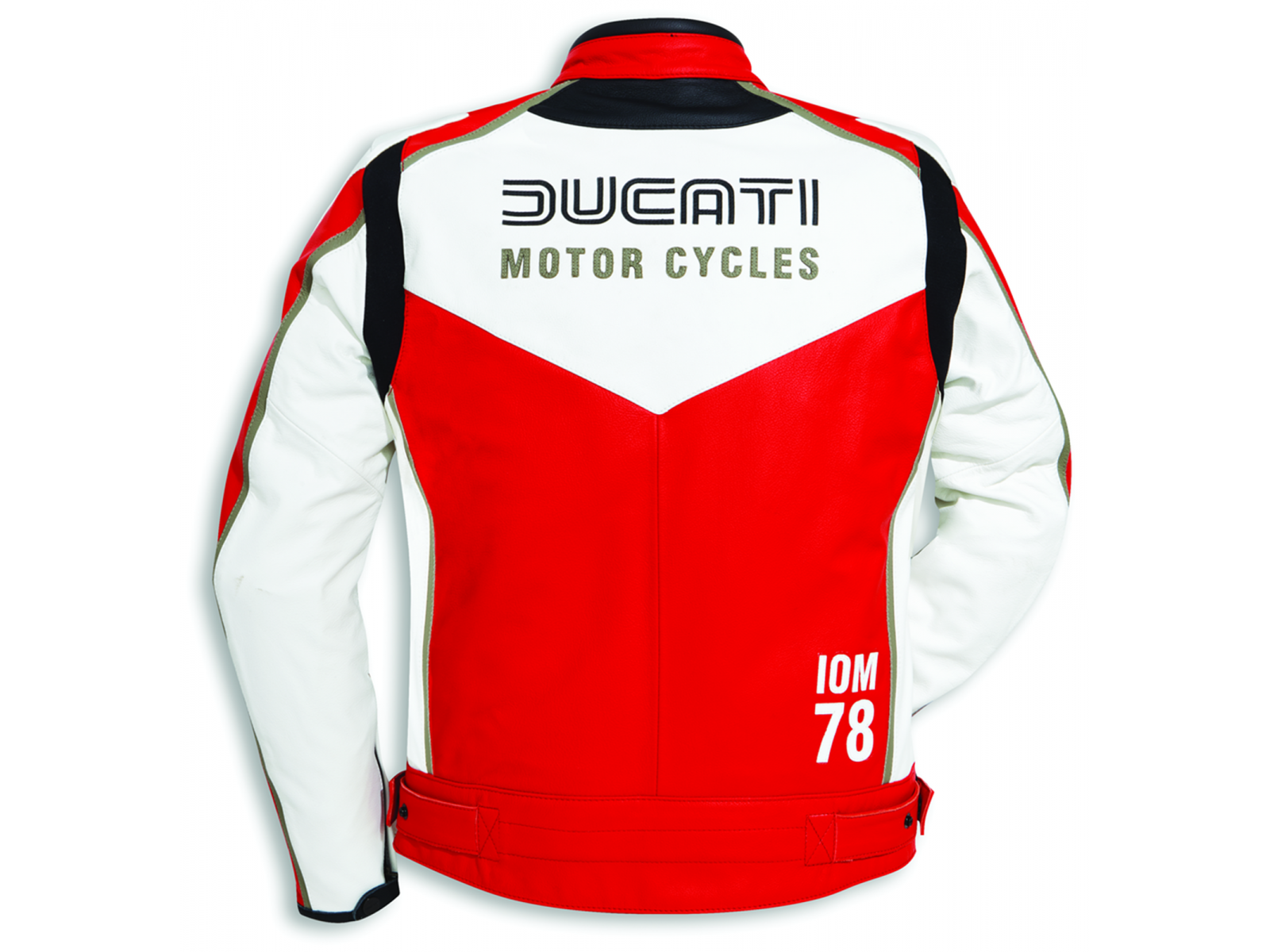 Мотокуртка Ducati IOM78 С1 Red White Jacket