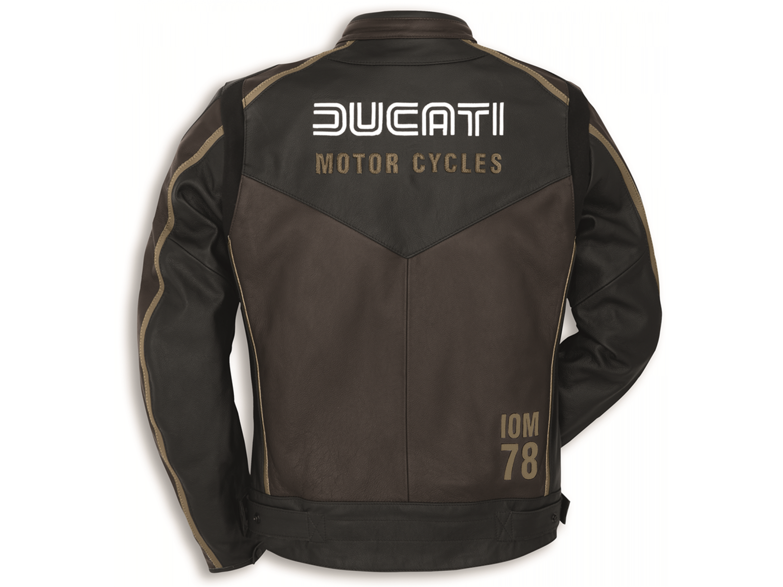 Мотокуртка Ducati IOM78 С1 Perforated Black Brown Jacket