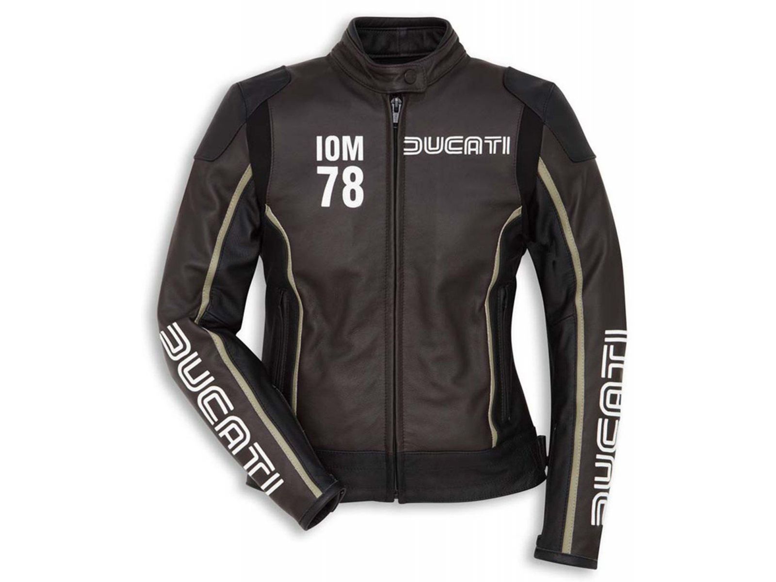 Мотокуртка женская Ducati IOM78 С1Black Brown Jacket