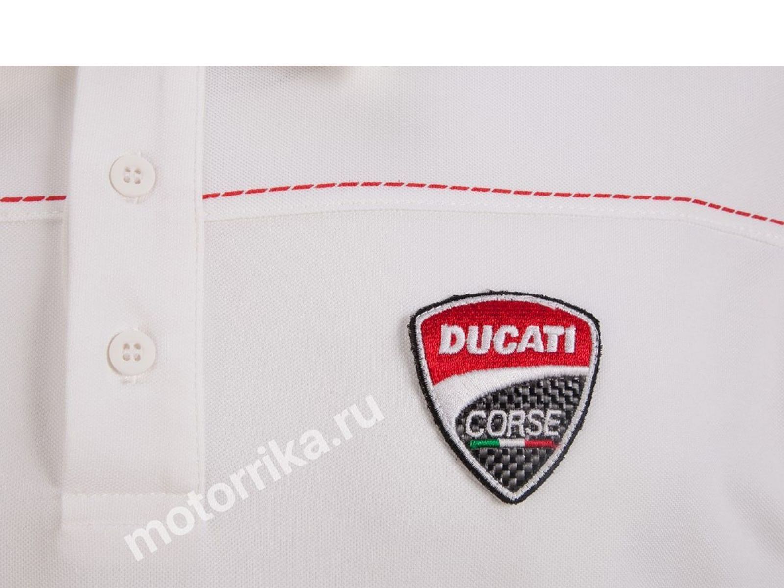 Футболка-поло Ducati Corse 14 White