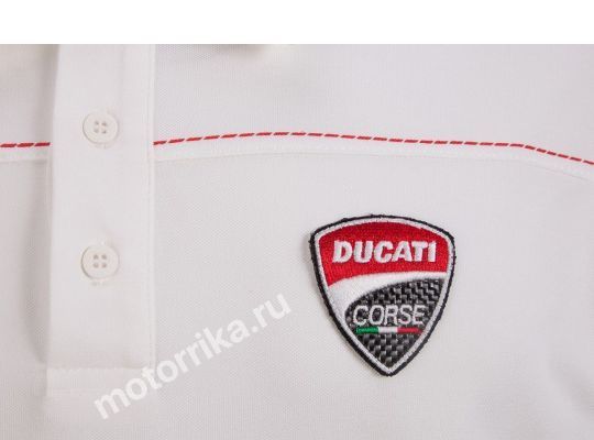 Футболка-поло Ducati Corse 14 White