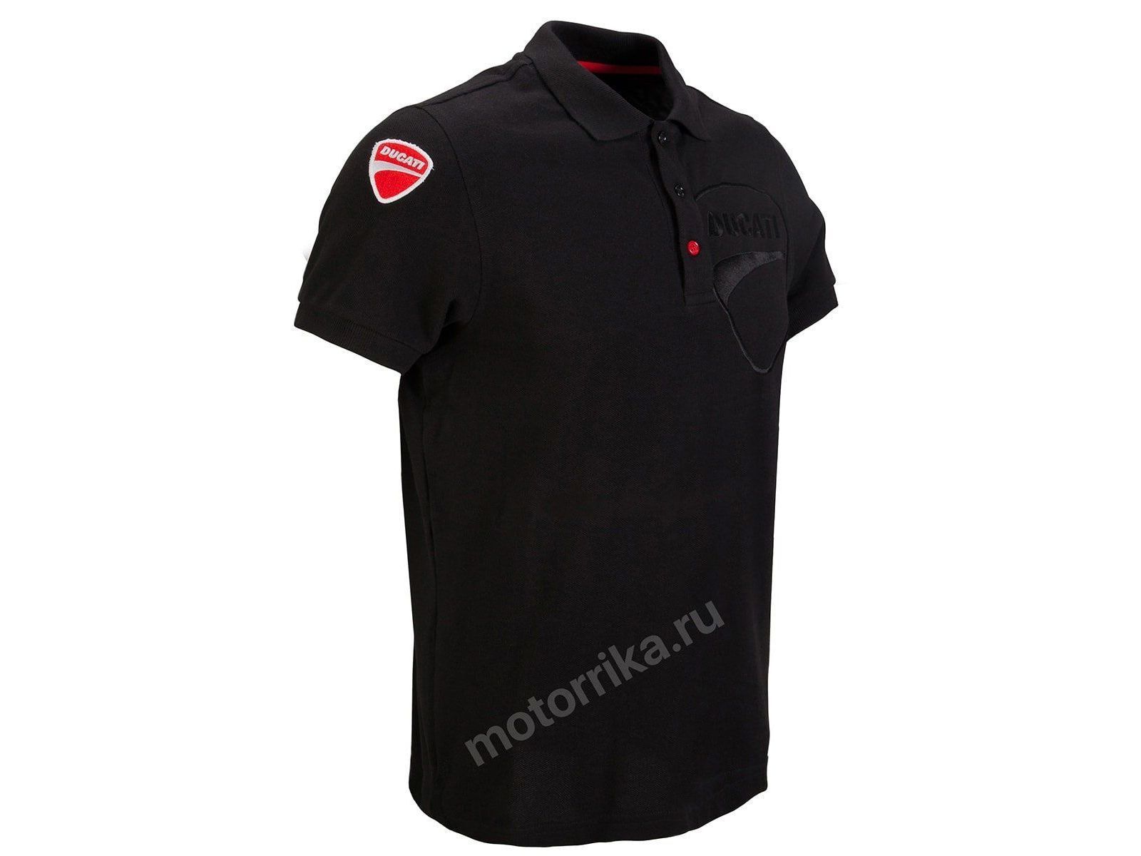 Футболка-поло Ducati Company 12 Polo Shirt Черная