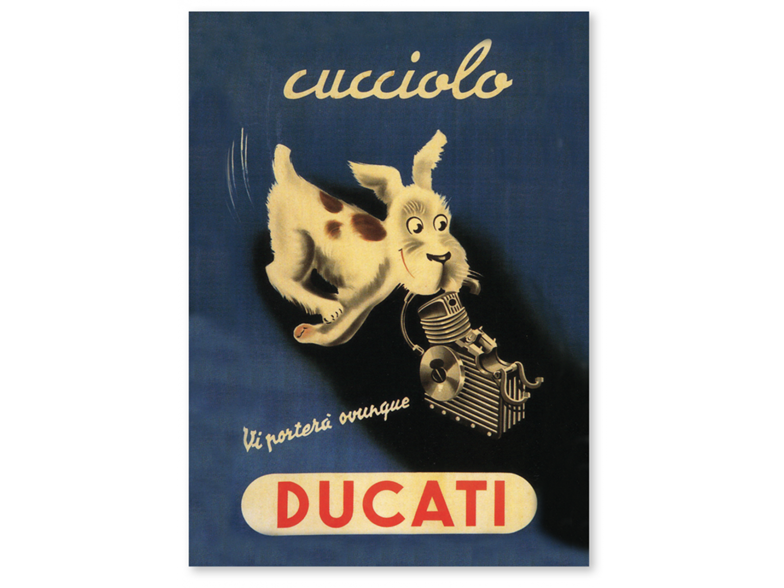 Магнит Ducati Cucciolo