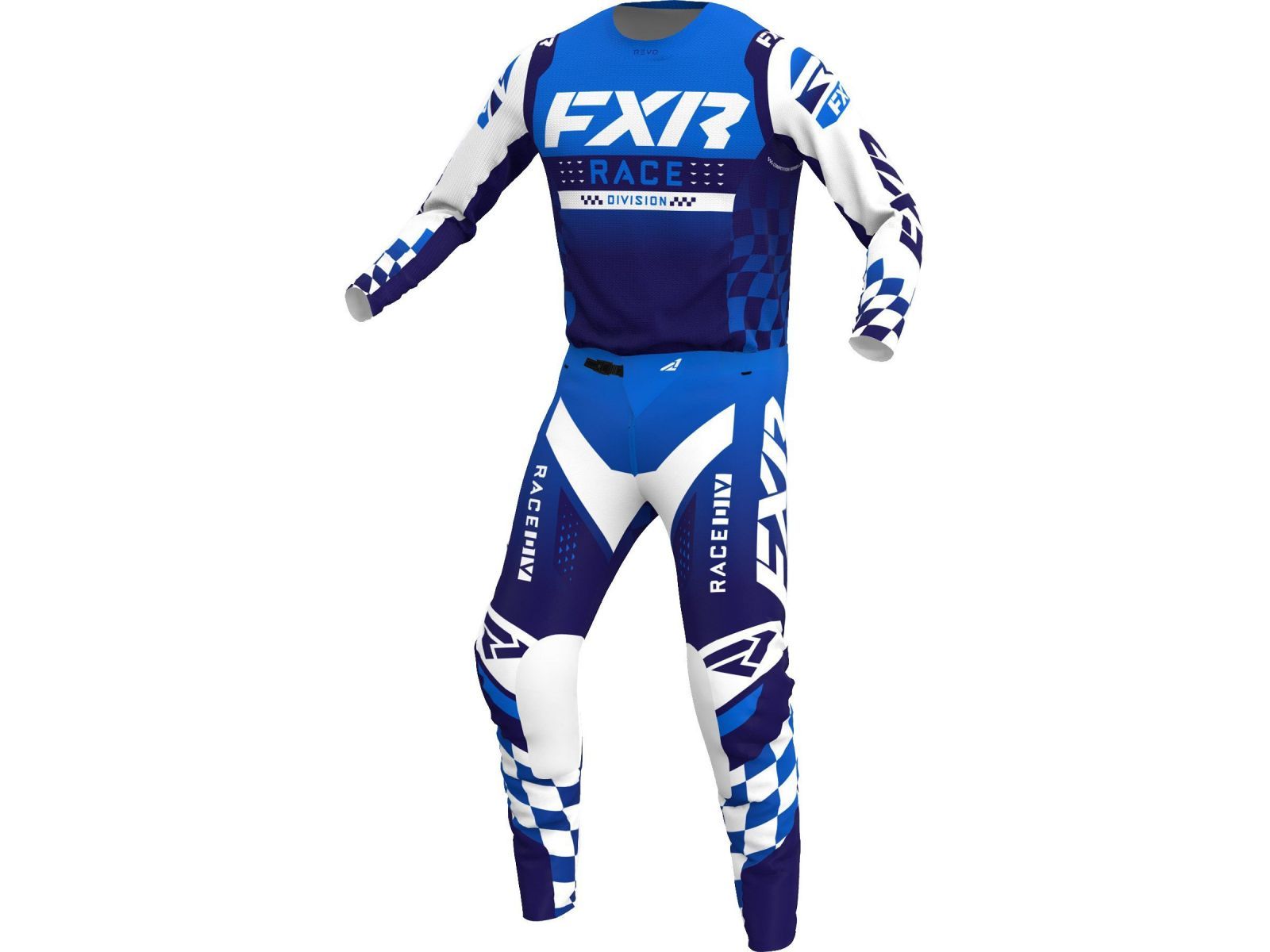 Брюки FXR REVO FLOW LE MX 22 Competition Blue