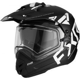 Снегоходный шлем FXR Torque X Team Hlmt w/ E Shield & Sun Shade 23 Black/White