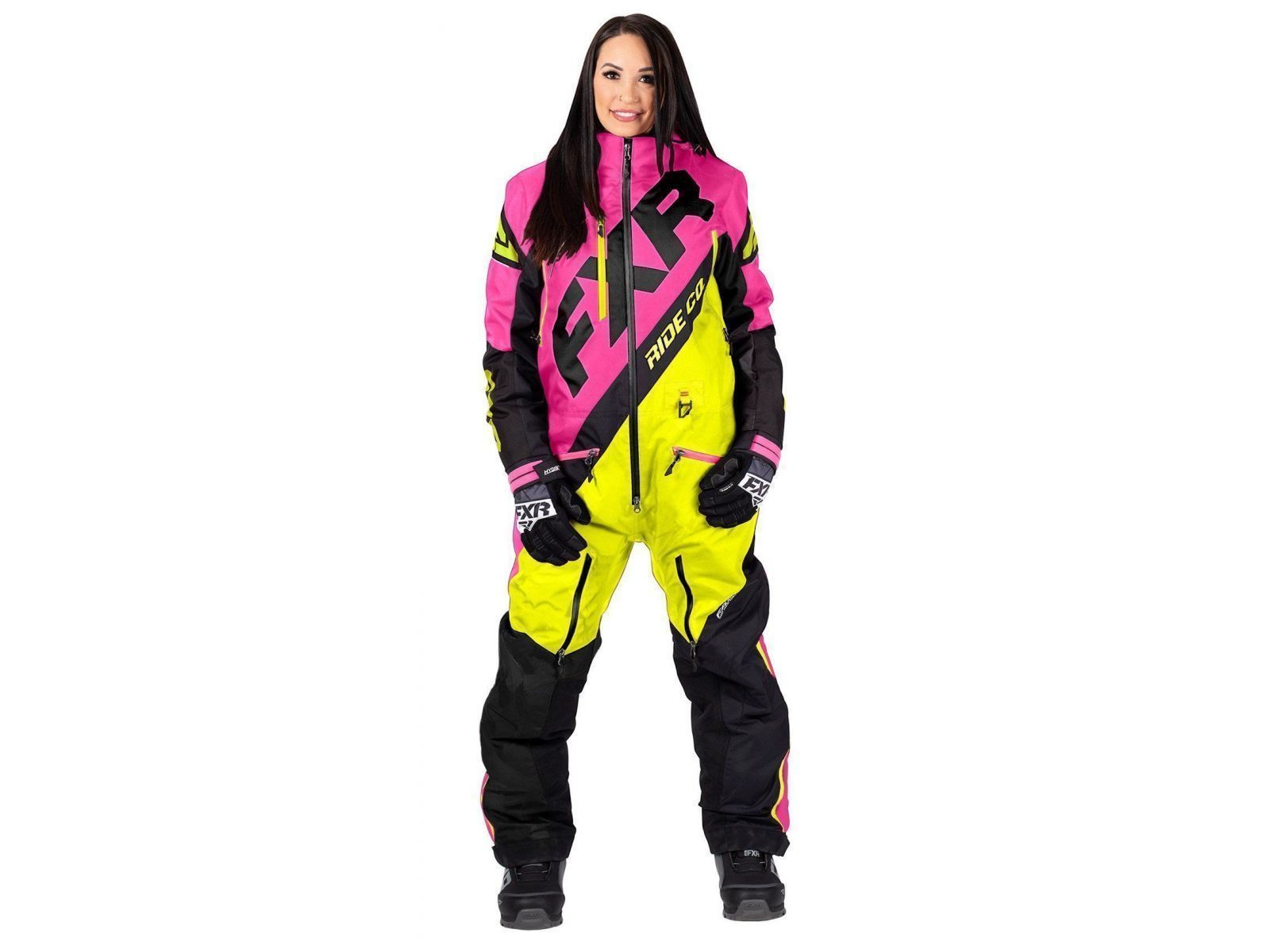Снегоходный комбинезон женский CX INSULATED Fuchsia/Hi-Vis/Black