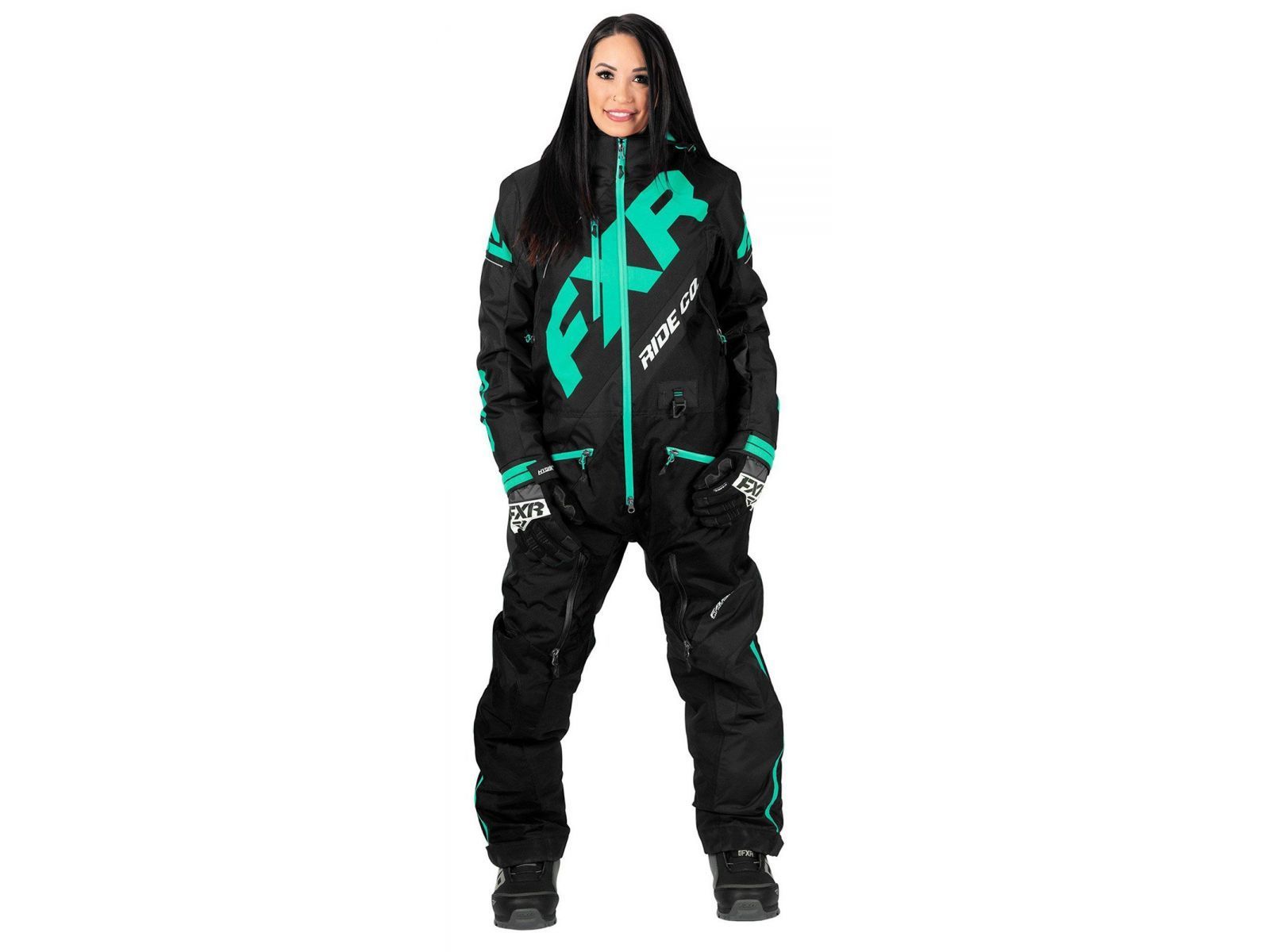 Снегоходный комбинезон женский FXR CX INSULATED LADY 20 Black/Mint