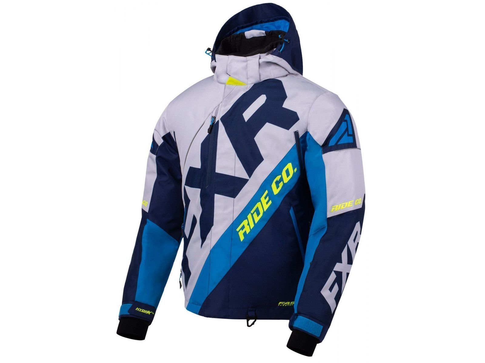 Снегоходная куртка FXR CX 20 Lt Grey/Navy/Blue/Hi Vis