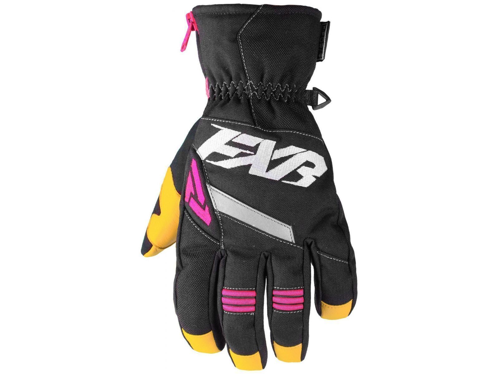Снегоходные перчатки женские FXR CX SHORT CUFF 18 Lady Black/Fuchsia