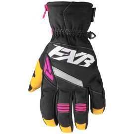 Снегоходные перчатки женские FXR CX SHORT CUFF 18 Lady Black/Fuchsia