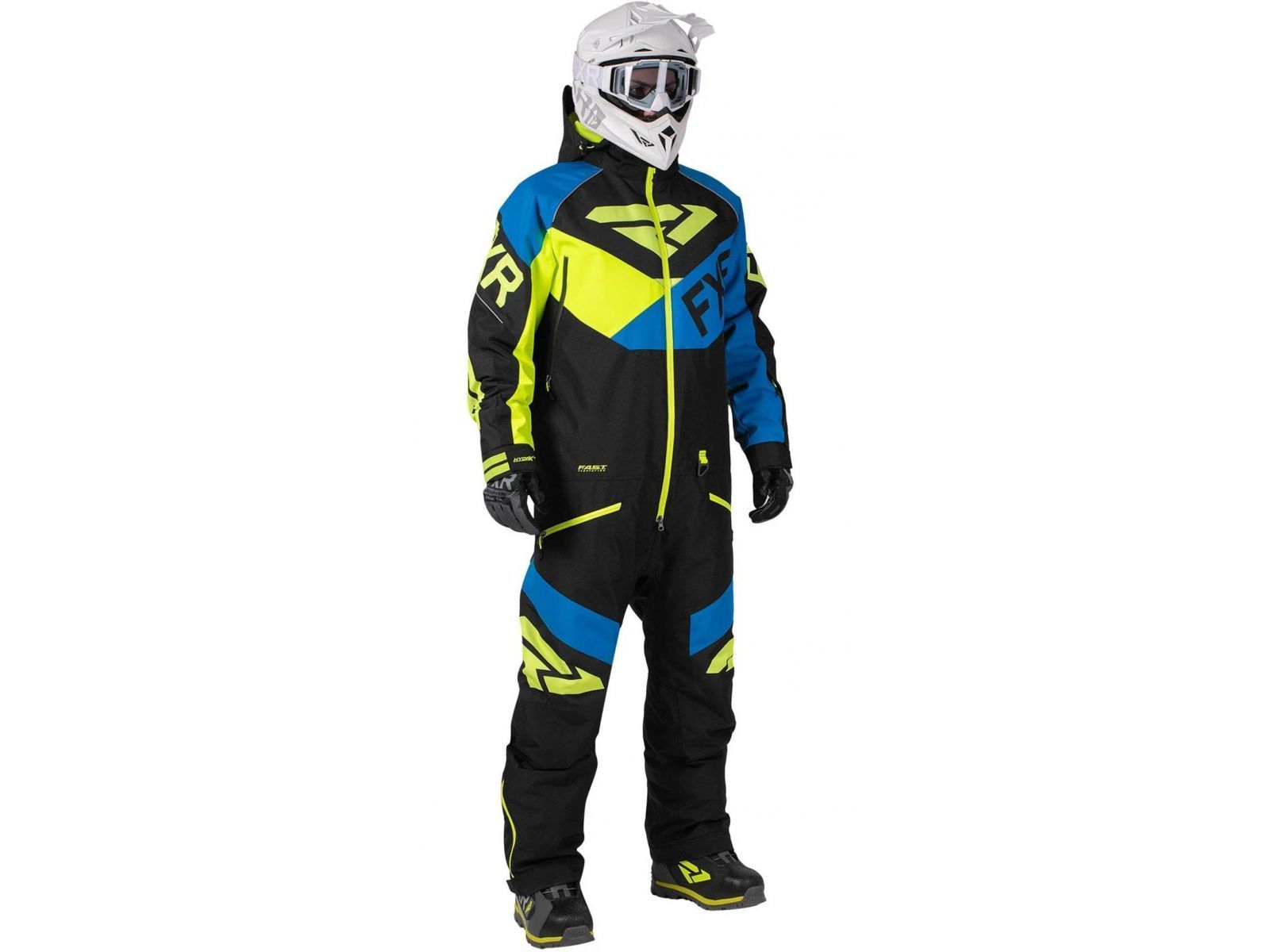 Снегоходный комбинезон FXR FUEL FX 20 Black/Blue/Hi Vis