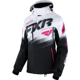 Снегоходная куртка FXR Boost FX 23 Black/White/Fuchsia