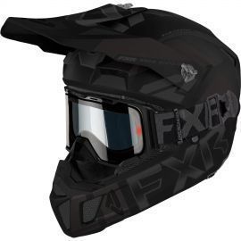 Шлем для снегохода FXR CLUTCH COLD STOP QRS ELECTRIC 22 Black Ops