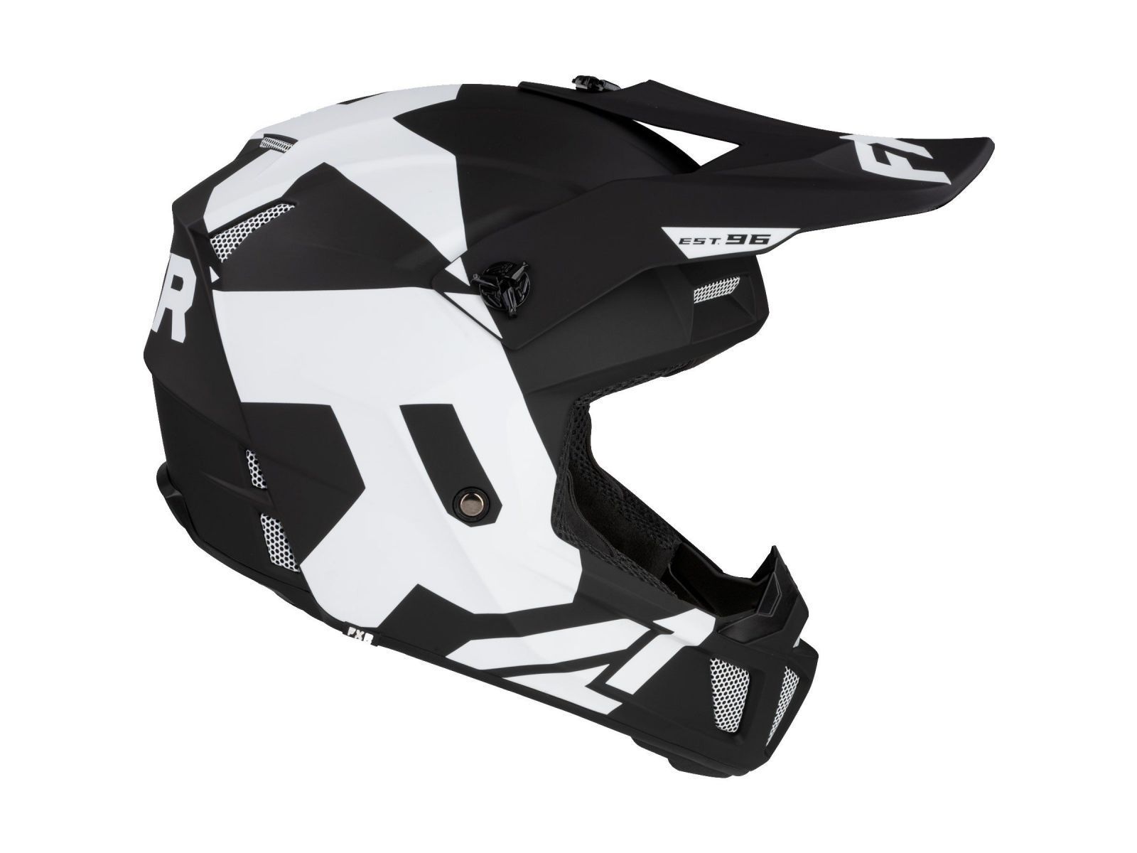 Мотошлем FXR CLUTCH CX 21 Black White