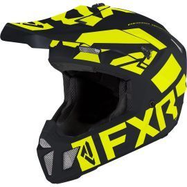 Мотошлем FXR Clutch Evo Helmet 22 Black/HiVis