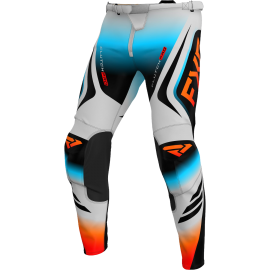 Мотобрюки FXR Clutch Pro MX Pant 25 Grey/Sky/Orange
