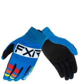 Мотоперчатки FXR PRIME MX 22 Cobalt Blue/White