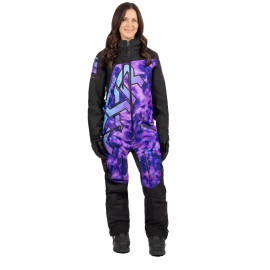 Снегоходный комбинезон FXR CX Lite Monosuit 23 Black/Purple Dye