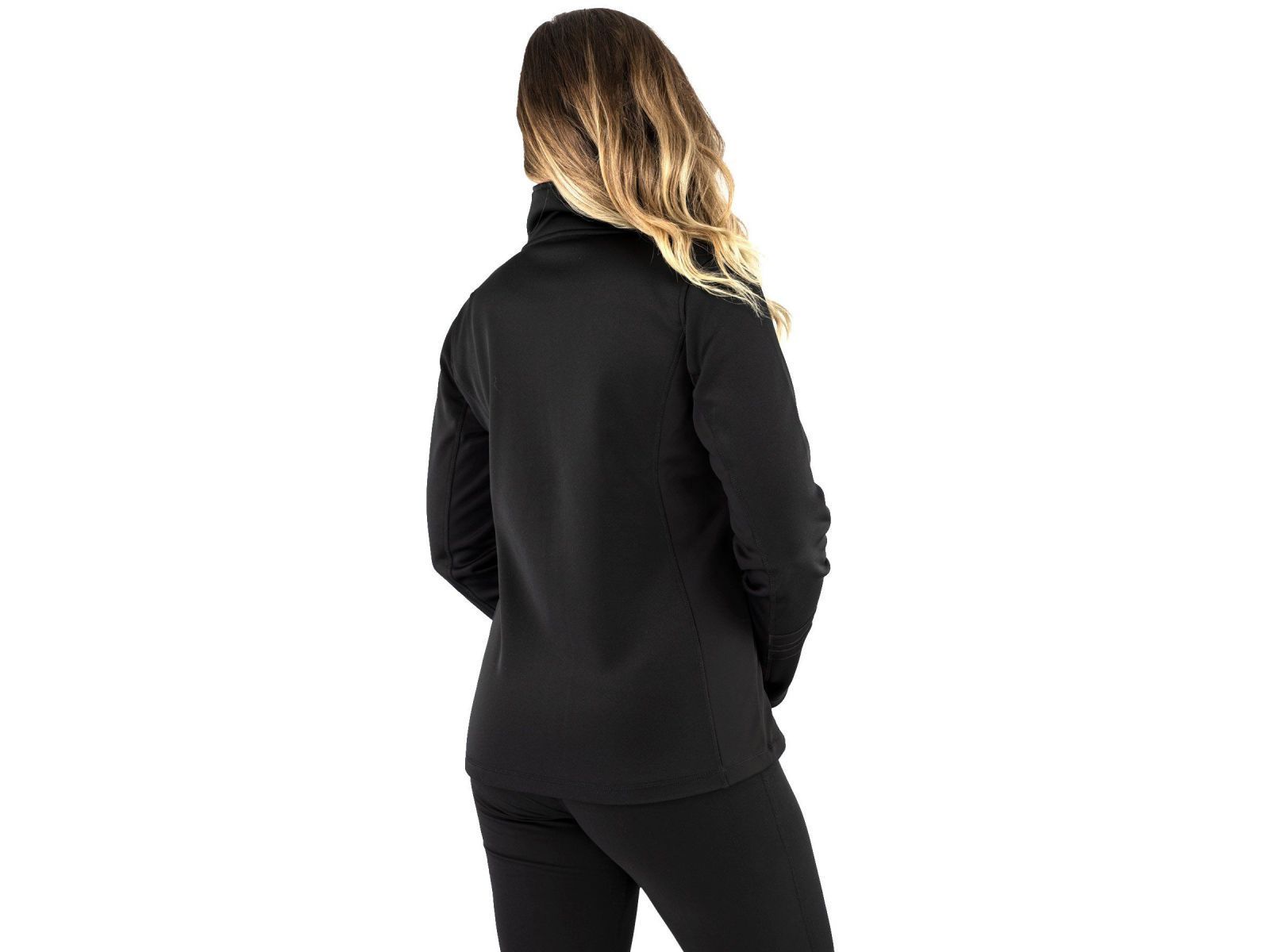 Толстовка женская FXR ELEVATION TECH ZIP UP LADY 21 Black Sky Blue