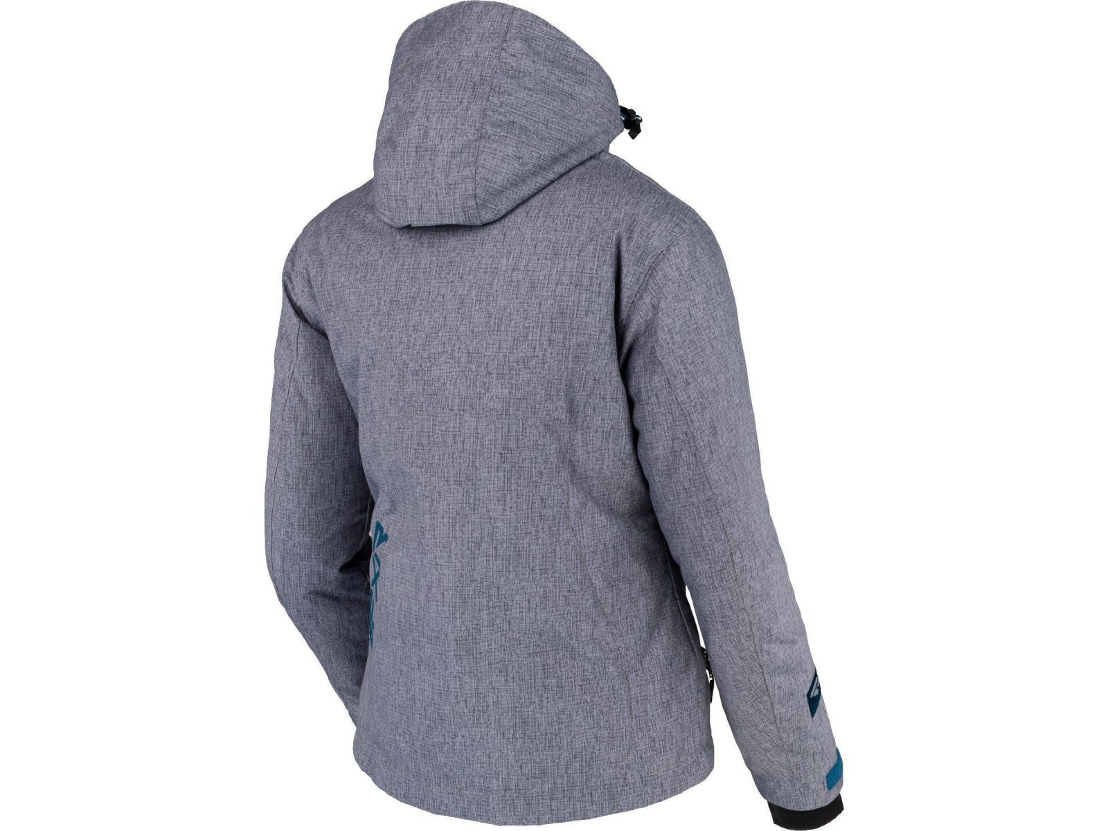 Снегоходная женская куртка FXR FRESH 22 Grey Linen/Ocean
