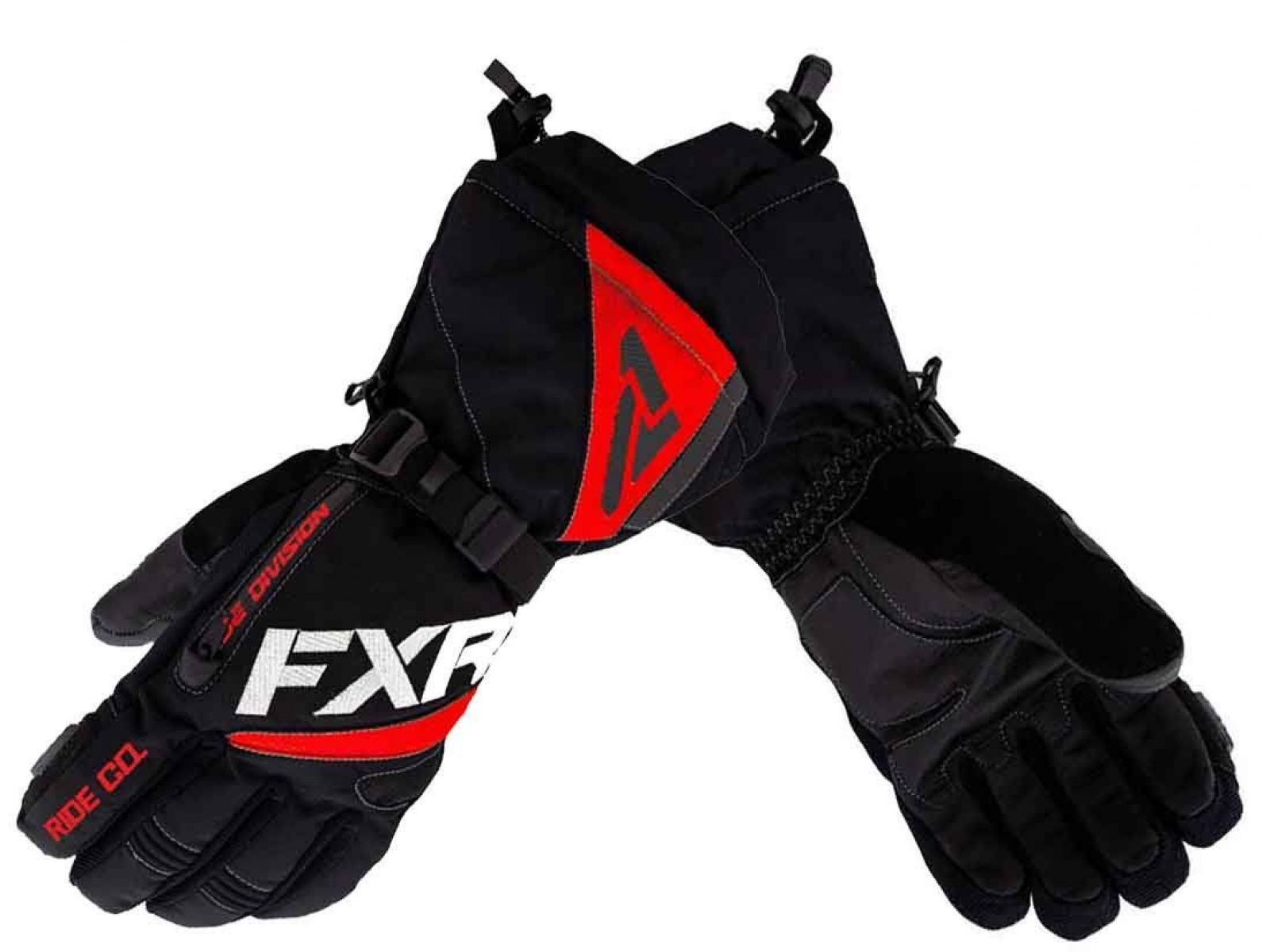 Снегоходные перчатки FXR FUEL 22 Black/Red