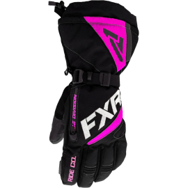 Снегоходные перчатки женские FXR Fusion Lady 22 Black/Fuchsia