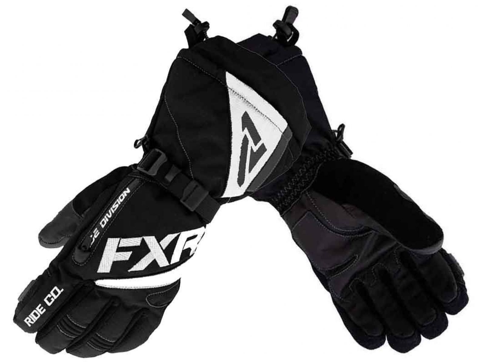 Снегоходные перчатки женские FXR FUSION LADY 22 Black/White