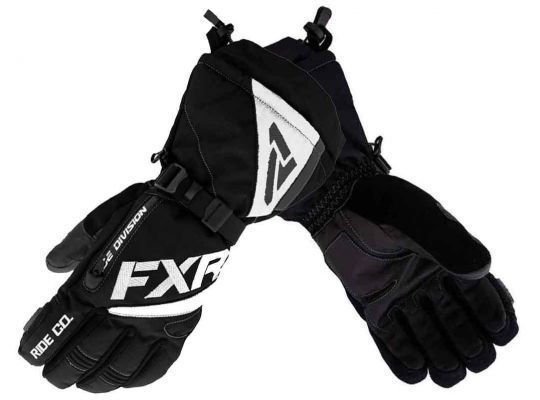 Снегоходные перчатки женские FXR FUSION LADY 22 Black/White
