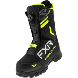 Снегоходные ботинки FXR HELIUM BOA 21 Black/Hi Vis