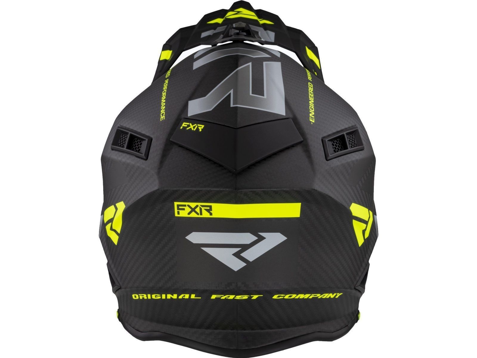 Мотошлем FXR HELIUM CARBON 21 Hi Vis Charcoal
