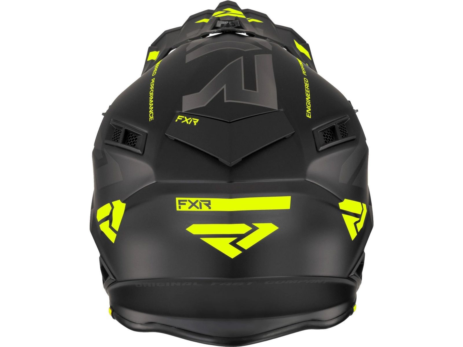 Мотошлем FXR HELIUM RACE DIV D-Ring Black/Hi Vis