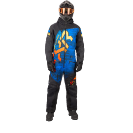 Снегоходный комбинезон FXR M CX F.A.S.T. Ins Monosuit 23 Dark Blue Haze/Sunset