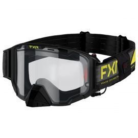Очки снегоходные с подогревом FXR Maverick Cordless electric Goggle 23 Hi Vis/Black