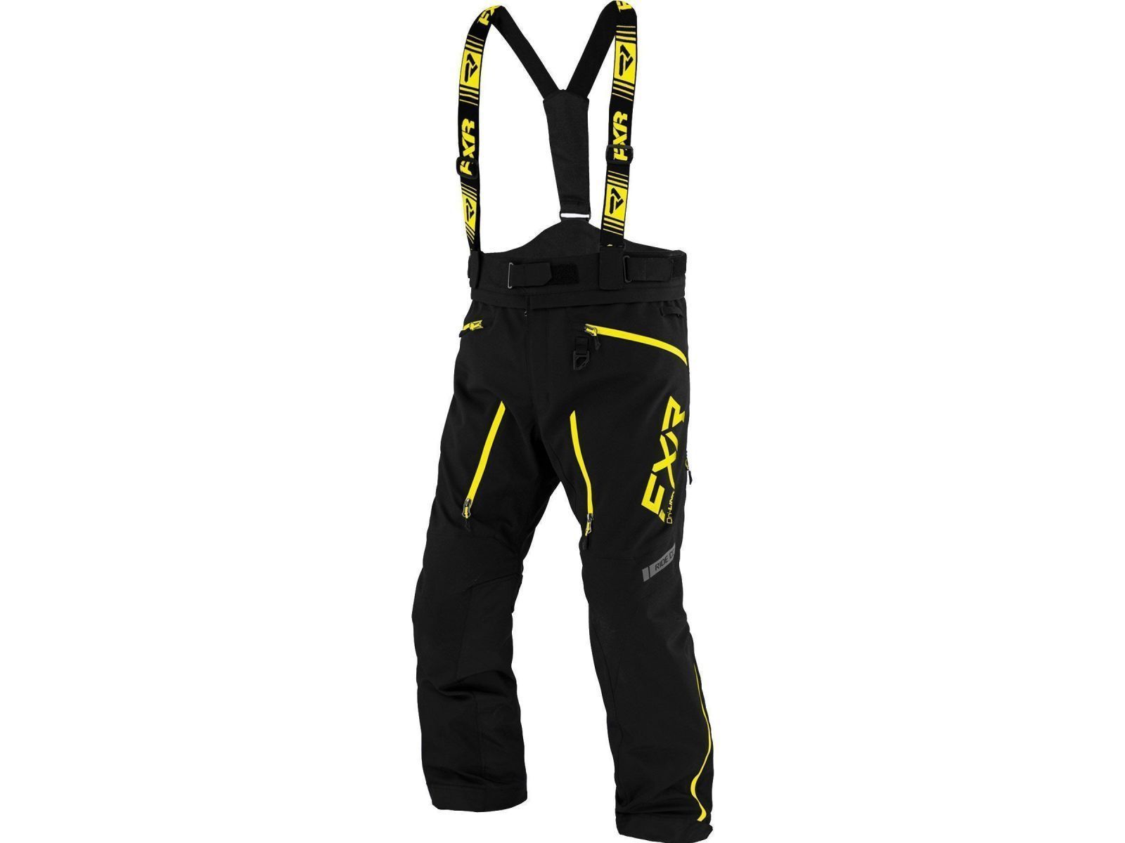 Снегоходные брюки FXR MISSION X 21 Black Hi Vis