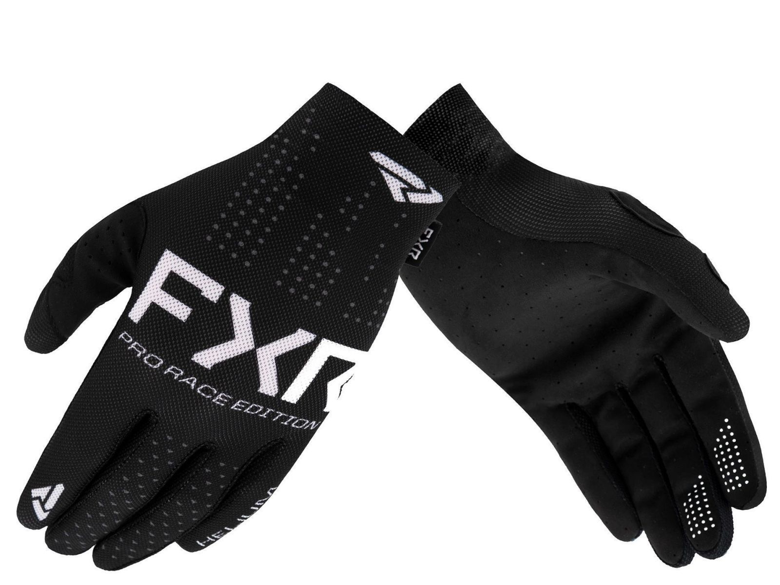 Мотоперчатки FXR PRO-FIT AIR MX Black/White